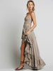 BACKLESS HIPPIE PARTY DRESS