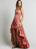 BACKLESS HIPPIE PARTY DRESS