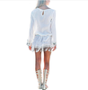 WOMEN BOHO SEXY TASSEL LACE DRESS