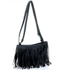 VINTAGE TASSEL LEATHER CROSSBODY BAG FOR WOMEN