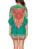 BOHO PRINTED SHIFT DRESS