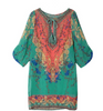 BOHO PRINTED SHIFT DRESS