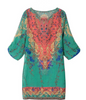 BOHO PRINTED SHIFT DRESS