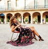 SUMMER BOHO DRESS ETHNIC SEXY PRINT RETRO VINTAGE DRESS